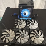 120MM Rgb Fan X5 - Deep Cool RF120 Includes Hub 4 Pin Original Box. Fixed Price $20.94.