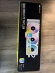Corsair Icue H150I Elite Capellix Liquid Cpu Cooler White (CW-9060051-WW). Fixed Price $118.00.