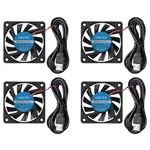 4PACK Dc Usb Fan 5V 6015 Brushless Cooling 60MMX15MM For Pc Comp. Fixed Price $12.90.