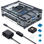 Raspberry Pi Case With Fan Cooling 4B 5V 3A Power Supply, Pc.... Fixed Price $29.49.