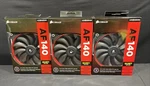 Corsair CO-9050009-WW Series AF140 Quiet Edition Single Fan Lot Of 3. Fixed Price $69.99.