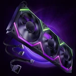 Asiahorse Nyota Pro 120MM Argb Pwm Pc Case Fans, Modular Daisy-chain, 61.5CFM. Fixed Price $43.99.