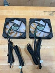Thermaltake TT-1225 Rgb 120MM Pc Cooling Fan A1225L12S (set Of 2). Fixed Price $14.99.