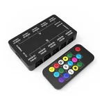 Vetroo 20-PORT 5V 3PIN Argb And 12V 4PIN Pwm Fan Hub W/ Remote Control Black. Fixed Price $19.99.