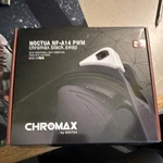 Noctua NF-A14 Pwm Chromax.black.swap 140MM 4-PIN Case Fan. Fixed Price $14.99.