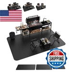 Gancuiwen 76X52" Double-sided Silicone Bbq Mat Grill Deck Protector Indoor Firep. Fixed Price $63.96.