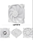 Uphere 120MM White Case Fan Long Life For Computer Cooling 3-PACK(12WT3-3). Fixed Price $6.99.