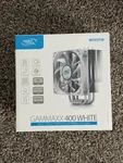 Deepcool Gammaxx 400 White Cpu Cooler Led Fan - New Open Box. Fixed Price $25.00.