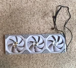Lian Uni Fan AL120 120MM White Argb Pwm 4-PIN Case 1900RPM 58.54CFM. Fixed Price $30.00.