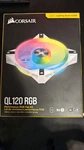 Corsair QL120 White 3 Pack Rgb Pwm With Lighting Node Core 120MM Fan Kit. Fixed Price $70.00.
