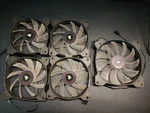 Corsair Series AF140 & AF120 Led Quiet Edition High Airflow Fan - Purple. Fixed Price $15.00.