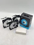 Deepcool RF120-3IN1 Fan 12CM 500RPM 1500 DP-FRGB-RF120-3C. Fixed Price $24.99.