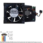 Fan System Cooling Server Cooler Dell 0M8041 0KG316 9G0812P1F041 Optiplex 745. Fixed Price $12.00.