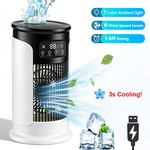 6-SPEED Mist Fan Humidifier 7-COLOR Led Light 3S Fast Cooling Quiet Blower. Fixed Price $12.90.