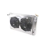 Ohob-cool Row Radiator With Shroud Fan For 1982-1992 83 87 88 89 90 91 Chev.... Fixed Price $306.12.