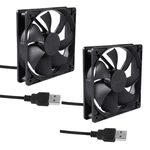 2PACK 120MM 5V Usb Computer Pc Fan, Brushless 12025.... Fixed Price $14.76.