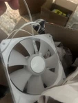 Asus Rog Fan 120MM 4-PIN Pwm Pc Case Radiator White. Fixed Price $13.00.