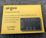Airgoo AG-PFH01 8 Channel Pwm Fan Hub Sata Power Pc Case Controller. Fixed Price $17.95.