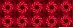 Enermax 80MM 25MM Twister Bearing Red Led Computer Case 3-PIN Fan (set Of 10). Fixed Price $49.99.