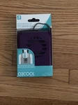 O2 Cool Deluxe Necklace Fan Model FN02001 / Color: Purple. Fixed Price $6.00.