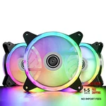 Ds 120MM Pwm Fans Led Rgb For Pc Cases, Cpu Coolers, Water 3PACK. Fixed Price $32.39.
