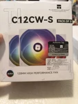 Thermalright 120MM High Performance Fan TL-C12CW-S Aura Sync White 3-PACK. Fixed Price $19.90.
