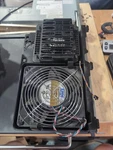 Dell Precision 690 Dual Fan Assembly 0GJ141 ***pulled***. Fixed Price $19.99.