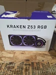 Nzxt Kraken Rgb White 240MM Liquid Cooler With Lcd Display , RL-KRZ53-RW. Fixed Price $42.49.