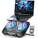 Upgraded Laptop Cooling Pad With Dual Tec Cooler, Gaming 2 Pow.... Fixed Price $59.14.