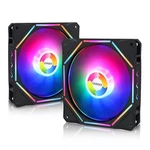 Rgb Series 120MM Fan For Computer Case, Unique Ultra Quiet Long Life Gam.... Fixed Price $23.60.