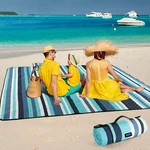 Best Zaze Picnic Blankets Beach Blanket, 80''X80'' Extra Large Thick 3-LAYERS. Fixed Price $41.22.