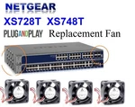 4X Plug-and-play Replacement Fans For Netgear XS728T XS748T Switches. Fixed Price $119.00.