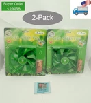 2PACK New Evercool Super-quiet 16DBA Green 120MM 3PIN Pc Case Cooling Fan EGF-12. Fixed Price $22.00.