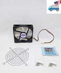 Evercool 92MM 4PIN El Bearing 12V Dc Pc Case Cooling Fan+grill/guard EC9225H12EP. Fixed Price $12.99.