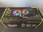 Corsair H115I Rgb Platinum Aio Liquid Cpu COOLER,280MM,DUAL ML140 Pro Pwm. Fixed Price $59.84.
