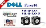 2X Quiet Replacement Fans Dell FORCE10 S4810P-FAN, S4810P-FAN-R. Fixed Price $49.95.