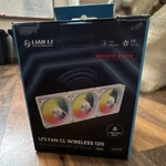 Lian Uni Fan Cl Wireless Rgb 120MM 3-PACK Case No Controller. Fixed Price $35.99.