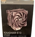Thermaltake Toughair 510 Cpu Cooler Fan AM5 CL-P075-AL12BL New. Fixed Price $34.99.