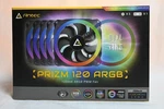 Antec Prizm 120MM Argb Pwm Fan 5 Pack With Controller/hub - Black. Fixed Price $75.99.