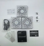Lian Uni Fan Tl 120 -daisy -chain Style- Lcp Blades- Triple Pack- White. Fixed Price $79.50.