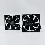 Evga Fx 120MM Pc Fans Lot Of T1202512LN 12VDC 0.3A Noise High Airflow. Fixed Price $18.00.