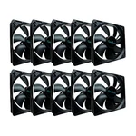 Apevia CF1012S-BK 120MM Black Silent Fan W/ 4-PIN Molex & 3-PIN Motherboard. Fixed Price $49.99.