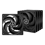 Arctic P12 (black) 5 Pack 120 Mm Case Fan Pressure-optimised Quiet Motor B-stock. Fixed Price $12.19.