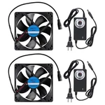 120MM X 25MM 110V 220V Powered Cooling Fan With Speed Controller Pack Of. Fixed Price $25.31.