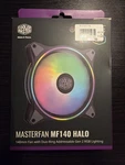 Cooler Masterfan MF140 Halo Fan, Duo-ring Argb Customizable Lighting,. Fixed Price $24.99.