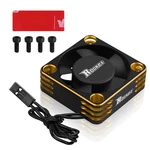 Arrarown Motor Cooling Fan Heatsink 28000RPM Esc Black Gold. Fixed Price $27.78.
