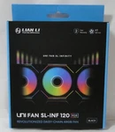 Lian Uni Fan Sl-inf Infinity Mirror Argb 120MM Black 1-PACK New !. Fixed Price $32.49.
