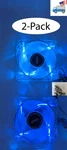 2PACK: New Enermax Twister 80MM 25MM Blue Led On/off 3PIN Pc Case Cooling Fan. Fixed Price $17.99.