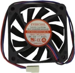 Evercool 60MM X 10MM EC6010HH12CA 12V Computer Case Ball Bearing Fan 3-PIN. Fixed Price $7.99.