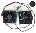 Coolerguys Dual 80MM Usb Cooling Fans, New, Free Shipping. Fixed Price $15.00.